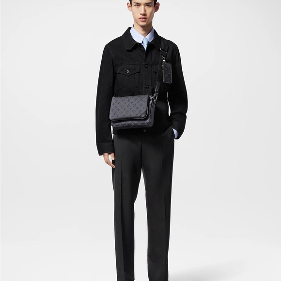 Louis Vuitton Monogram eclipse trio messenger Men's Bag - Picture 3 of 16
